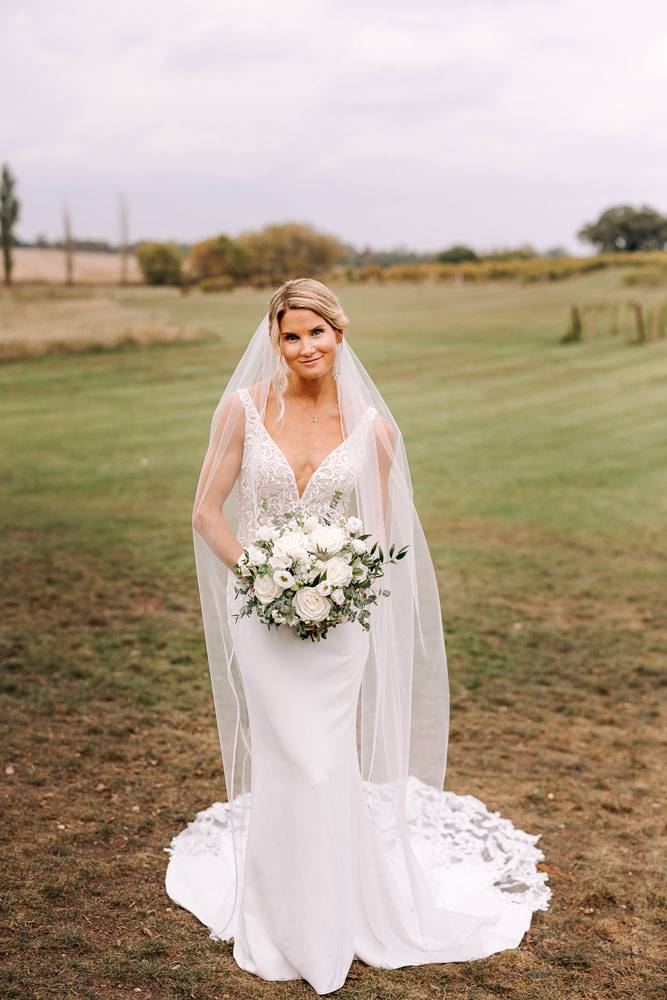 Providence_lavitaphotography-526 Bride portrait at Providence Vineyard Chicago wedding photographer