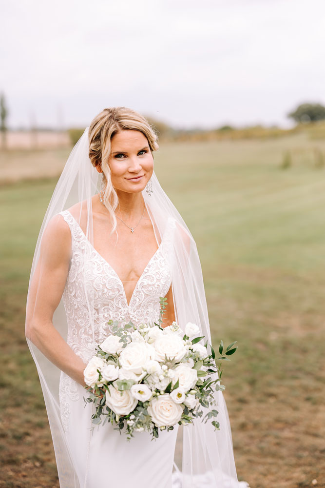 Providence_lavitaphotography-527 Bride portrait at Providence Vineyard Chicago wedding photographer