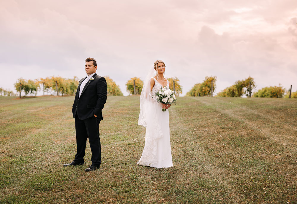 Providence_lavitaphotography-600 Bride and groom portrait at Providence Vineyard Illinois wedding photographer
