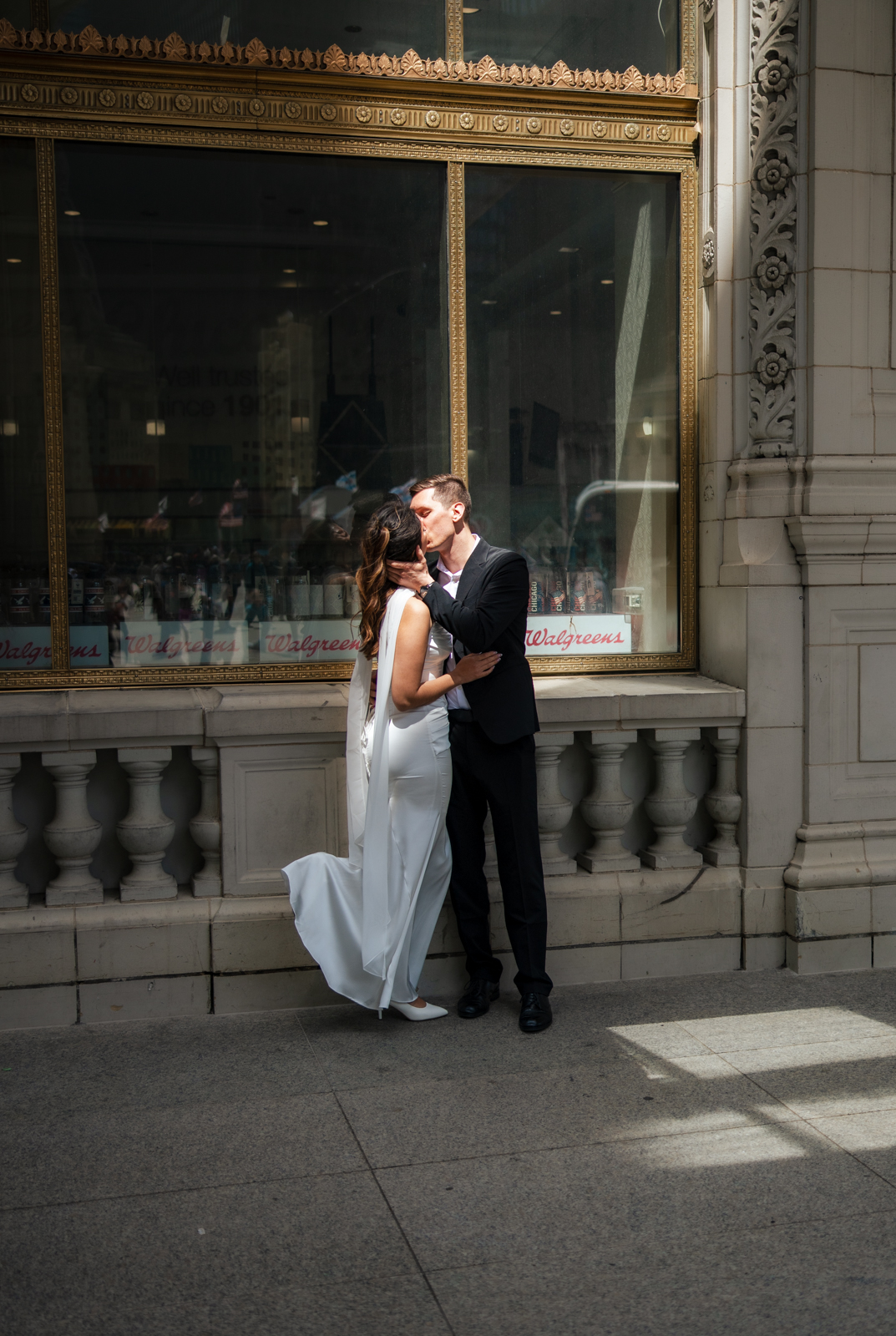 Bride portraits at White Stone Events fall wedding 