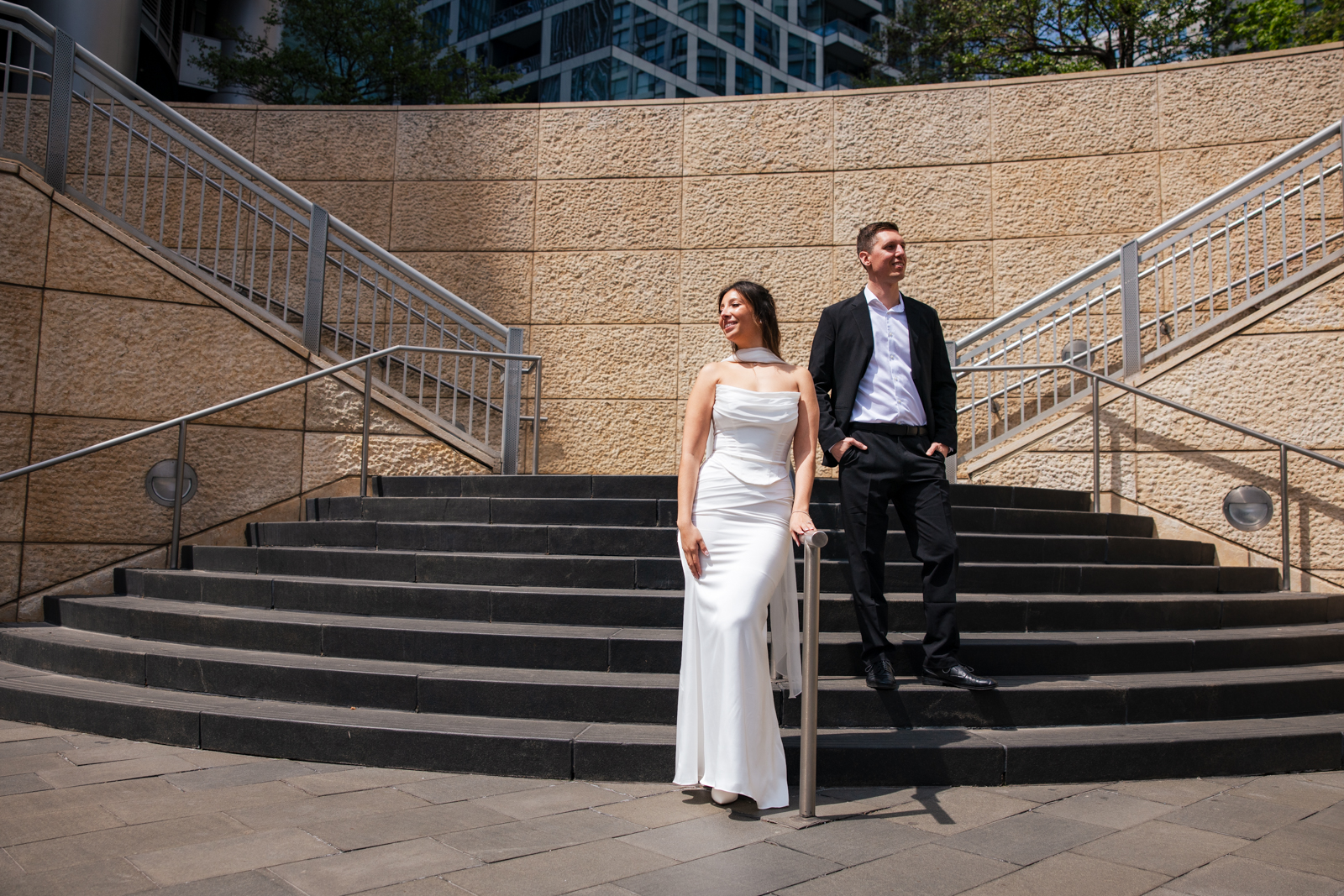 Bridal party fall portraits at White Stone Events Sugar Grove