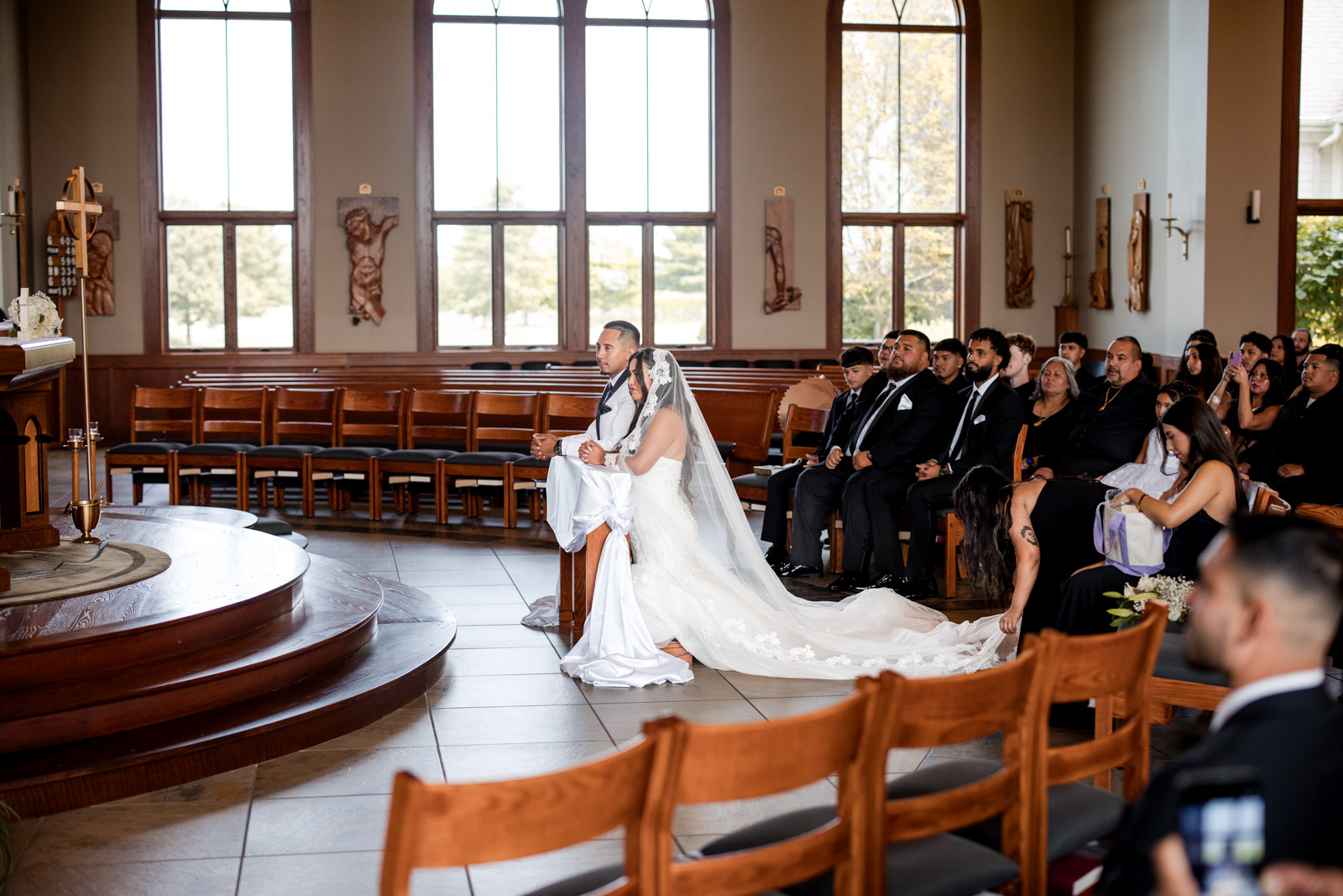 2026-08-08 Naperville_Lavita Photography-36 traditional church ceremony Chicago wedding photographer