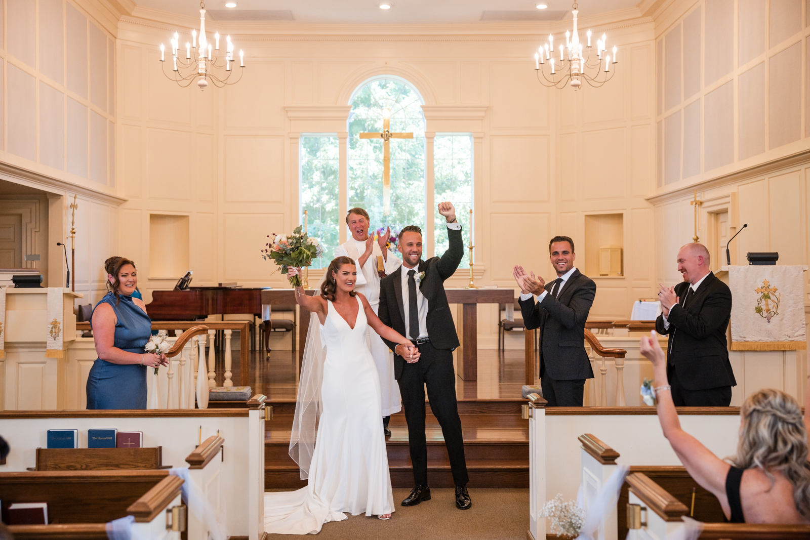 Intimate wedding_Lavita Photography-35 small intimate wedding ceremony St. Marks Church Barrington Illinois