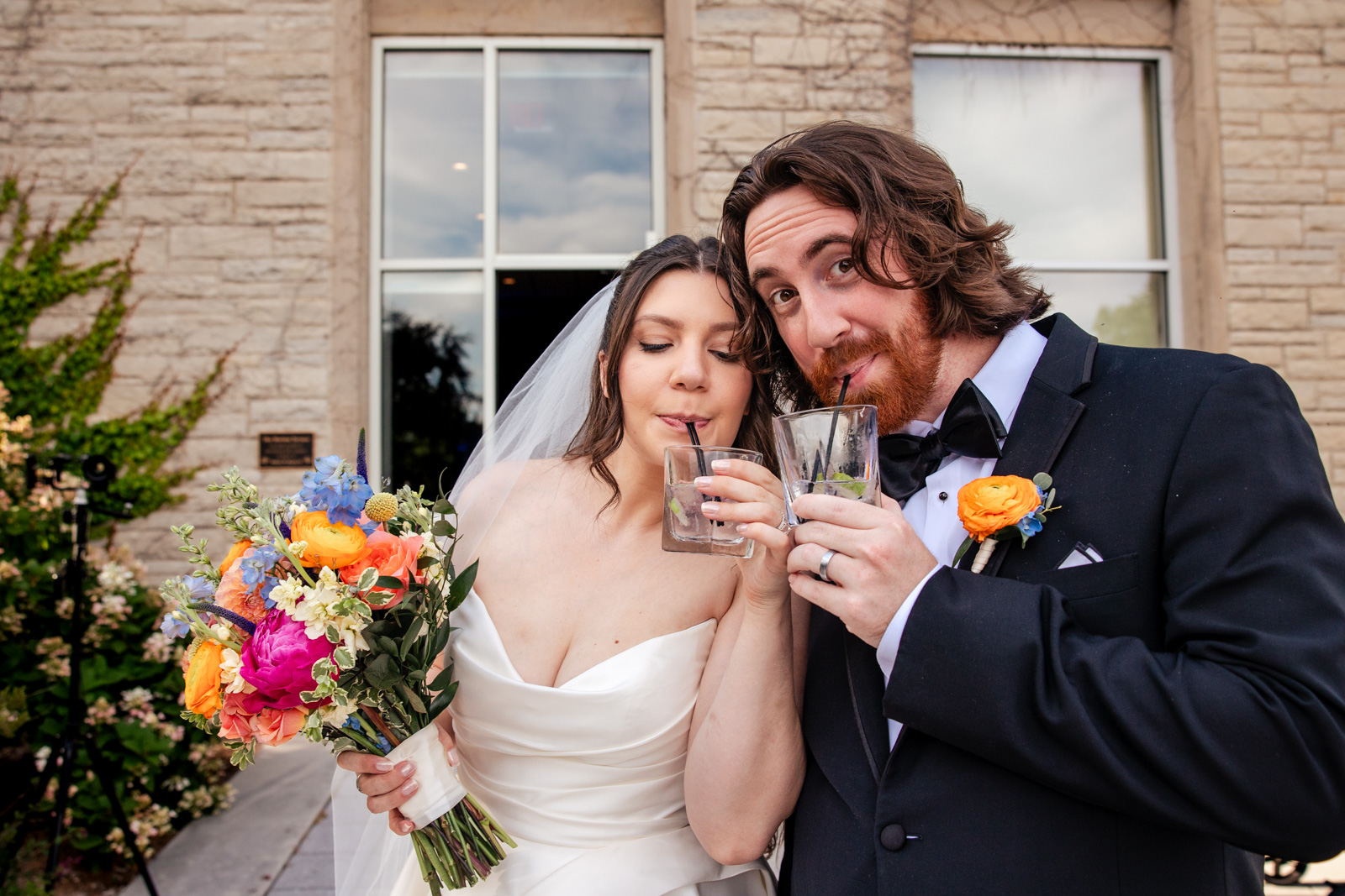 Wedding at Morton Arboretum Thornhill Education Center