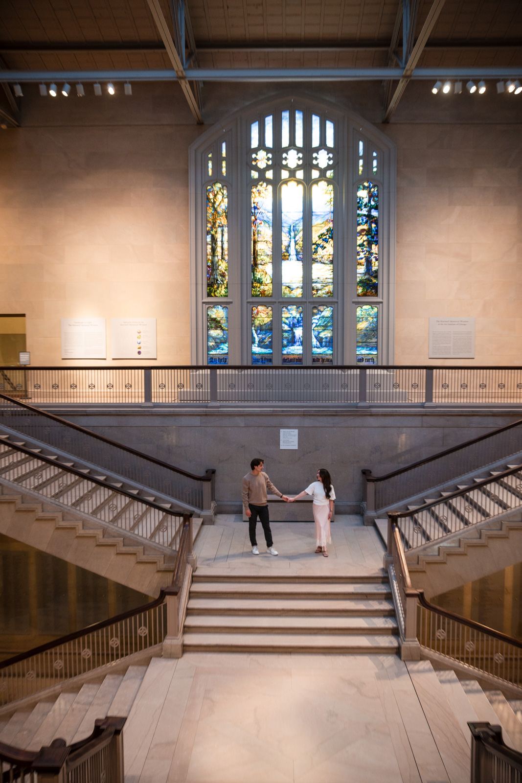 Chicago Art Institue Engagement_Lavita Photography-51 After hours private proposal Art Institute Chicago photographer